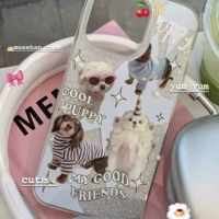 Синие солнцезащитные очки, наклейка из жемчуга