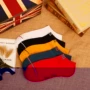 Thuyền vớ phụ nữ người đàn ông và phụ nữ sun socks couple ngắn ống ngắn vớ nam cotton khử mùi mồ hôi tất nam cổ ngắn