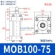 Thanh giằng Xi lanh thủy lực hai chiều Xi lanh nhẹ MOB 32/40/50/63/80/100-50/150/200LB-FA