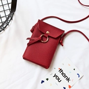 Phiên bản tiếng Hàn của gói làm đẹp mới ngăn đựng điện thoại di động túi lửng ví đeo vai mini túi đeo chéo nữ
