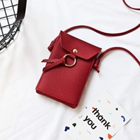 Phiên bản tiếng Hàn của gói làm đẹp mới ngăn đựng điện thoại di động túi lửng ví đeo vai mini túi đeo chéo nữ túi thời trang nữ