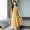 Shen Yidu mùa hè năm 2021 mới của phụ nữ mùa hè váy dài trung niên ngắn tay váy ôm mỏng năm 1923 - Váy dài