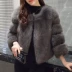 Haining nhỏ hương thơm gió mỏng faux fur fox fur coat nữ đặc biệt cung cấp đoạn ngắn 2017 mùa đông chống mùa giải phóng mặt bằng Faux Fur