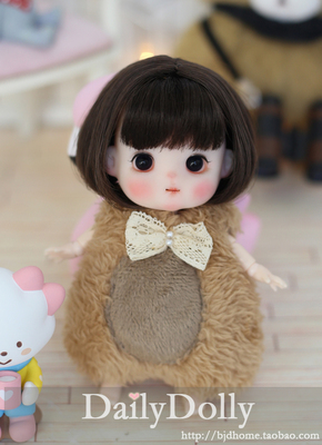 taobao agent Special clearance!Dailydolly [Lihua] BJD wig 1/8 OB11 high temperature heat -resistant wire bobo