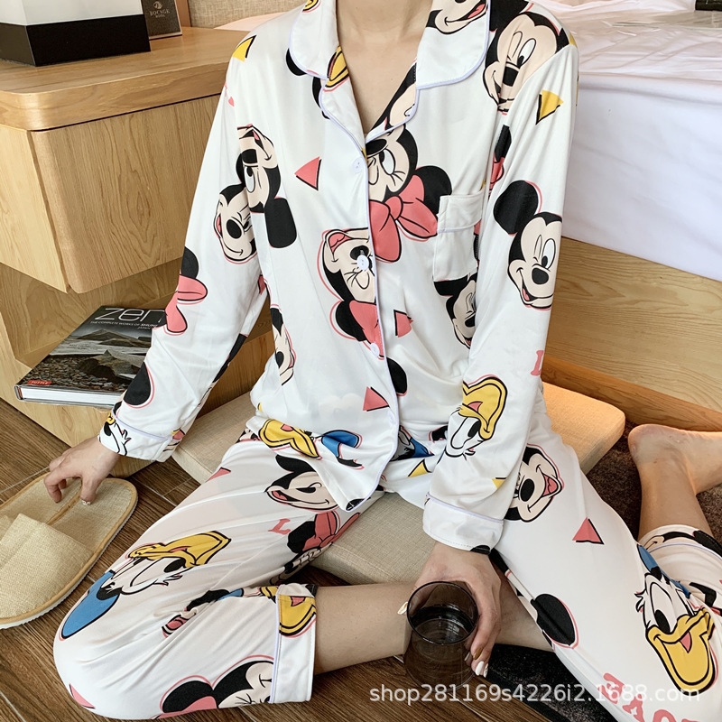 Mi Qi [White]pyjamasladiesNightwearWomenPajamassetPijamasSolid