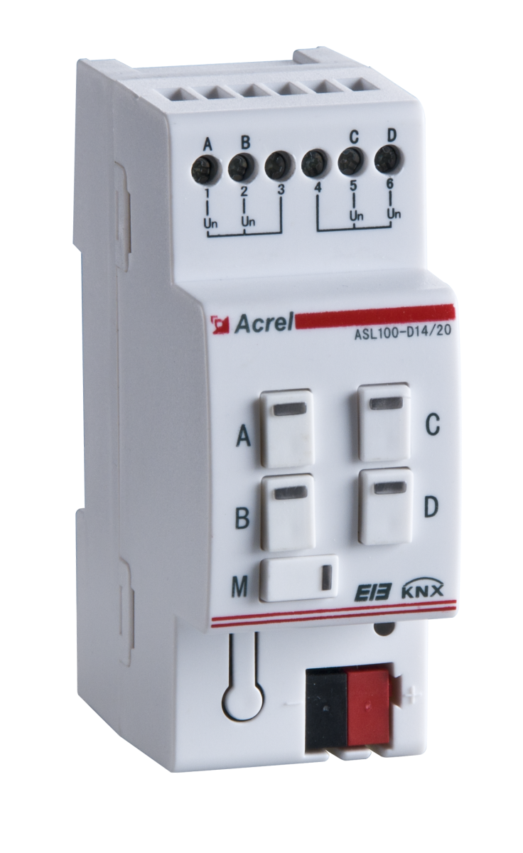 安科瑞ASL100-DI4/20智能照明干接点输入模块 接受外部干接点信号