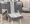 Bắc Âu khảm bàn vải ghế bao gồm ghế đệm đặt ghế ăn đệm vải khăn trải bàn và vải lanh màu cà phê bàn ​​vải đệm