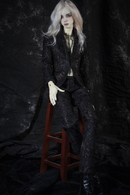 taobao agent White Zero BJD3 points 72cm Uncle Theta burned fabric suits/suit limited sets