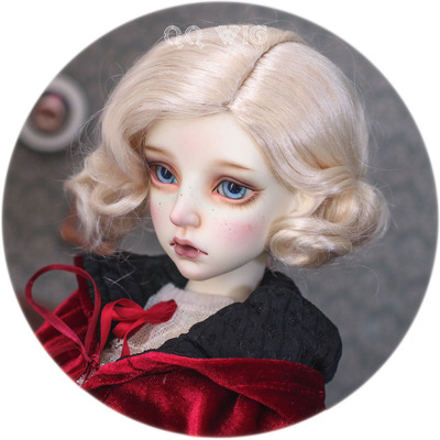 taobao agent 【QQ wig】BJD imitation horse -haired wig, retro and elegant, short hair, short hair *peerless famous lady *