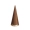 Kim loại đen óc chó nhẫn hỗ trợ hiển thị trang sức hình ảnh đạo cụ Tam giác hình nón kim tự tháp vòng hỗ trợ - Nhẫn