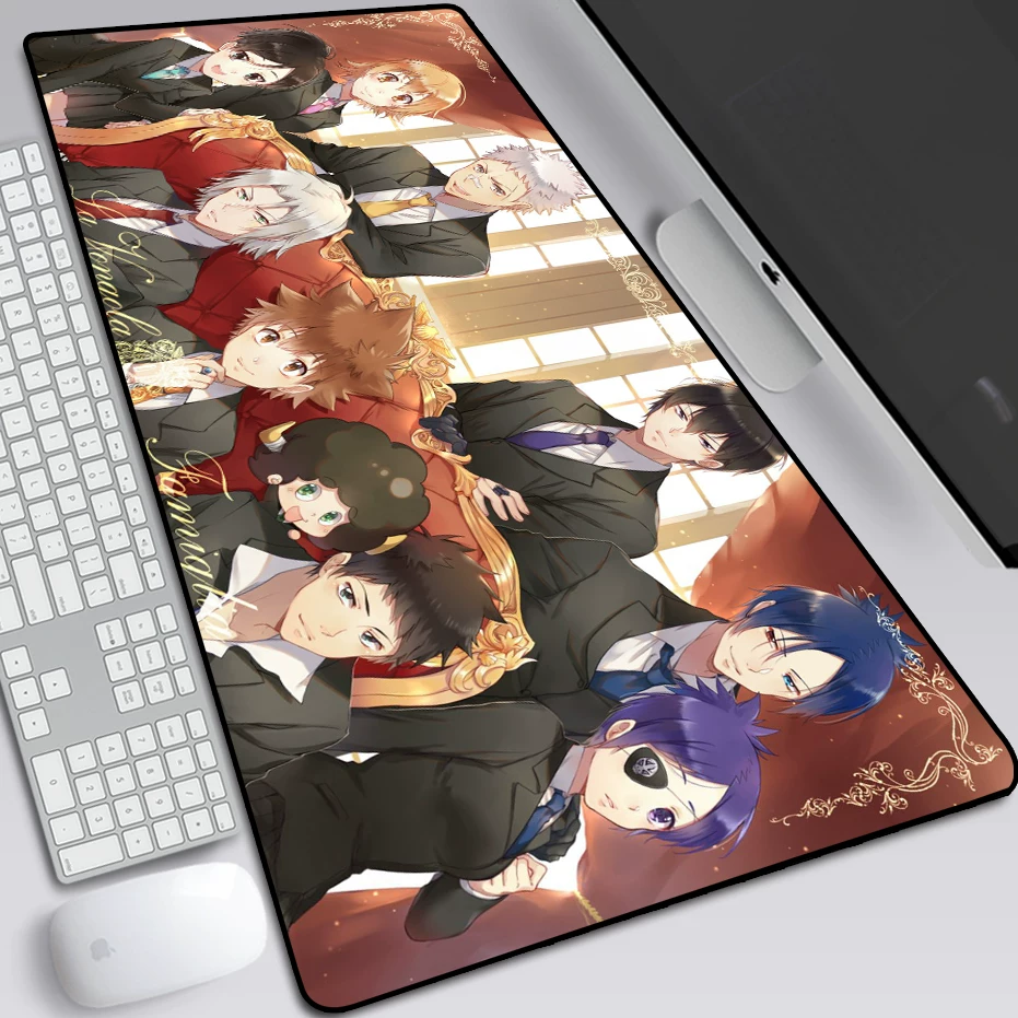 HITMAN Reborn Putian Gangji Yingjiu Temple Temple Temple Teacher Mouse Put of Mouse Pad Keyboard Anti -Schipping Table Cushion