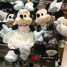 Мягкая игрушка 米妮白色婚纱毛绒公仔米奇西装结婚玩偶情侣礼物 迪士尼国内代购