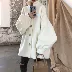2018 thiết kế thời trang mới của Hàn Quốc thả lỏng ve áo mùa thu đông retro tay áo hoa len áo khoác nữ thủy triều áo dạ dáng ngắn trẻ trung Áo Hàn Quốc
