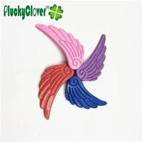 PluckyClover Детские коньки с аксессуарами, экологичные крылья ангела из мягкой резины