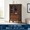 Tủ rượu phong cách cổ điển Mỹ phòng khách Tủ rượu hai cửa gỗ nguyên khối treo tường phong cách châu Âu Tủ rượu nhỏ một cửa tủ thấp ke trang tri