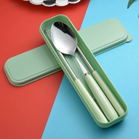 304 Pure Green (палочки для еды+ложка)