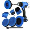 Blue set, electric drill, 8 pieces