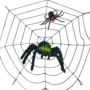 Halloween đạo cụ trang trí cung cấp cảnh kinh dị bố trí nhà ma ám nhện nhện mạng nhện tơ nhện thật - Sản phẩm Đảng / Magic / Hiệu suất 	phụ kiện cosplay natra	