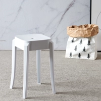 Белый табурет