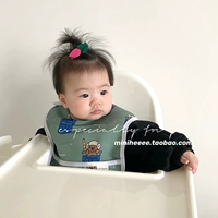 Брендовый детский водонепроницаемый нагрудник для еды, тонкий фартук для рисования
