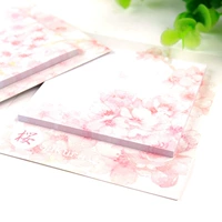 Красивая ручная аккаунт вишневый цветок лепесток Фокс Маунья Японский стиль Удобная наклейка N -Время.