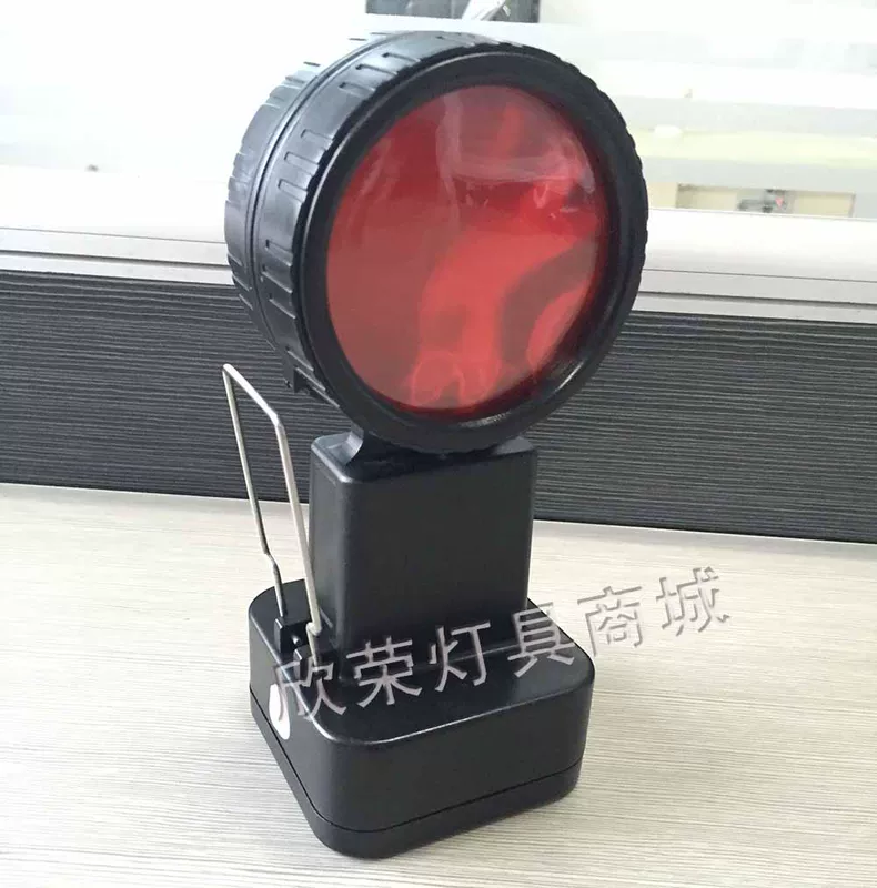 [地铁路双面警示灯红色信号华荣GAD102航运隧道交通爆闪吸附方位灯]