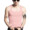 Chàng trai mùa hè vuông cổ áo vest mồ hôi thấm thể thao màu hồng áo mỏng phần chặt chẽ thanh niên bông cơ sở cá tính