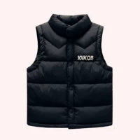 Đặc biệt hàng ngày cổ áo người đàn ông và phụ nữ quần áo trẻ em vest vest trẻ em vest cô gái trẻ em áo ghi lê trong trẻ em lớn xuống bông quần áo trẻ em nam