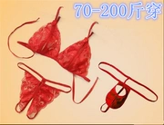 Thong nữ nóng gợi cảm đồ lót phụ nữ Nhật Bản đồ lót nam cám dỗ ren trong suốt XL
