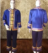 Miao quốc tịch quần áo Tujia Trang phục Zhuang Trang Yao người dân tộc nam nữ trang phục khiêu vũ
