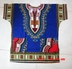 Thái Yi quốc tịch mã quốc gia trang phục trang phục sân khấu gió quốc gia in vải Trang phục dân tộc