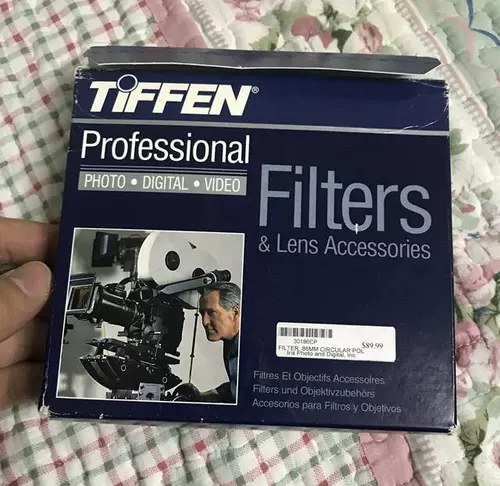 Обработка дефекта Tiffen Tianfen American Common -Border Camera Special Cpl Polarization Mirror 86 мм