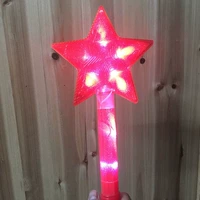 Большой красный пентаграмма начинается 10 выстрелов