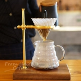Ha'coffee Hand -Coffee Cracket Retro промышленного стиля рука -приготовленная чашка с утечками может отрегулировать деревянную основу