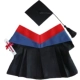 1#Red+Dark Blue -collar/Black Hoot