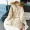 Phúc lợi chống mùa Tăng cổ áo lông bọ cạp dày áo ấm xuống đoạn dài trên đầu gối trắng xuống áo khoác 20700 - Xuống áo khoác