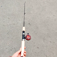 75 см желтого полюса+колесо (без рыбного крючка и рыбного провода)