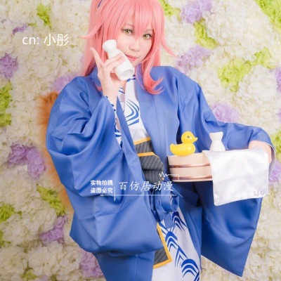 taobao agent [Hundred imitation residence] FGO's third anniversary British spirit brigade kimono yukata fate /FGO Yuzao in front of COS clothing