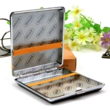 Металлический портсигар, длинная портативная креативная коробка