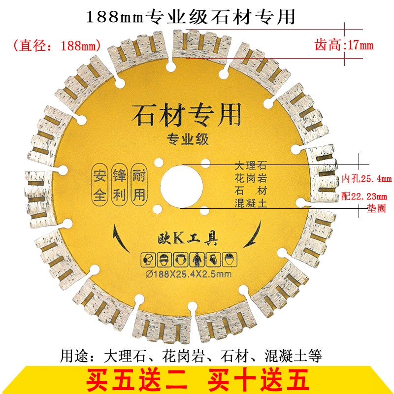 lưỡi cắt tường gạch Jinmowang lát lưỡi cưa kim cương đá cẩm thạch granite chất liệu gạch bê tông tấm đá cẩm thạch cắt tấm miễn phí vận chuyển lưỡi cắt gạch bằng tay luoi cat gach Lưỡi cắt gạch