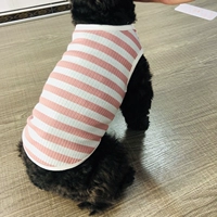 Loli розовый полосатый жилет