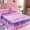 Bông trải giường bông vải trải giường đơn mảnh bông dày chống bụi trải giường bảo vệ 1,8 m 2.0m tấm