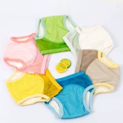 Đàn ông và phụ nữ bé vệ sinh đào tạo quần không thấm nước vòng bé học tã nước tiểu có thể giặt bị rò rỉ đồ lót tã ngày hè - Tã vải / nước tiểu pad