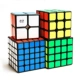 Qiyi Rubiks Cube Three Tier 3 Two Four Four Five Smooth Trò chơi dành cho người mới bắt đầu Tập hợp đầy đủ Bộ đồ chơi trí tuệ của trẻ em - Đồ chơi IQ