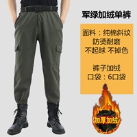 Хлопковые флисовые штаны