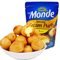 Филиппины импортировали закуски из призрачной травы Puff 25G Сэндвич с кремом/лимонный вкус повседневная сладкая сладкая пища десерт