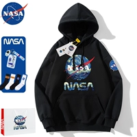 áo khoác bóng chày Áo len chui đầu của NASA dành cho nam và nữ mùa thu trẻ trung mới thủy triều lỏng thương hiệu Áo khoác cặp đôi đường phố cao cấp của Mỹ áo bomber adidas