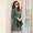 Áo len nữ phần dài mùa xuân và mùa thu mô hình 2018 mới Hàn Quốc phiên bản của eo phần mỏng mỏng mỏng áo len thủy triều áo khoác dạ kẻ caro dáng ngắn