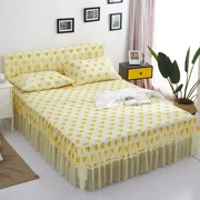 Mùa hè ren giường bedspread váy trong một mảnh giường 1.2m1.5 m bìa trượt giường bảo vệ bìa phù hợp với 1.8 - Váy Petti