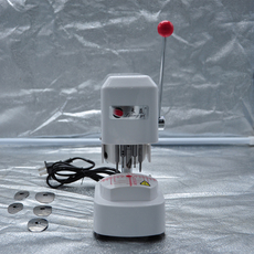 Панч 眼镜设备仪器良益镜片模板打孔机三眼钻孔机打眼三孔机镜片制模机